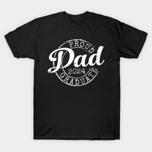 Proud Dad Of 2024 Graduate T-Shirt